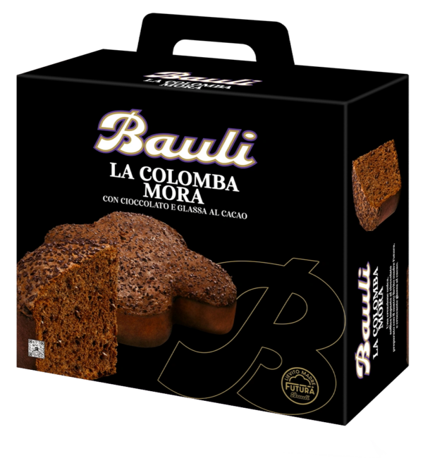 Bauli Colomba Mora con Cioccolato e Glassa al Cacao 700g