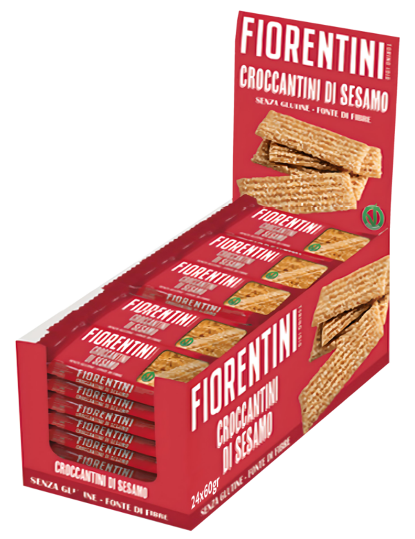 Fiorentini Croccantini di Sesamo Singoli, Box 24x60g box