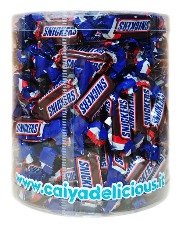 Cilindro Miniatures con Snickers al Caramello Mou, Malto e Arachidi 1kg