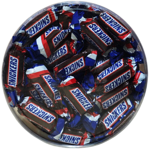 Cilindro Miniatures con Snickers al Caramello Mou, Malto e Arachidi 1kg