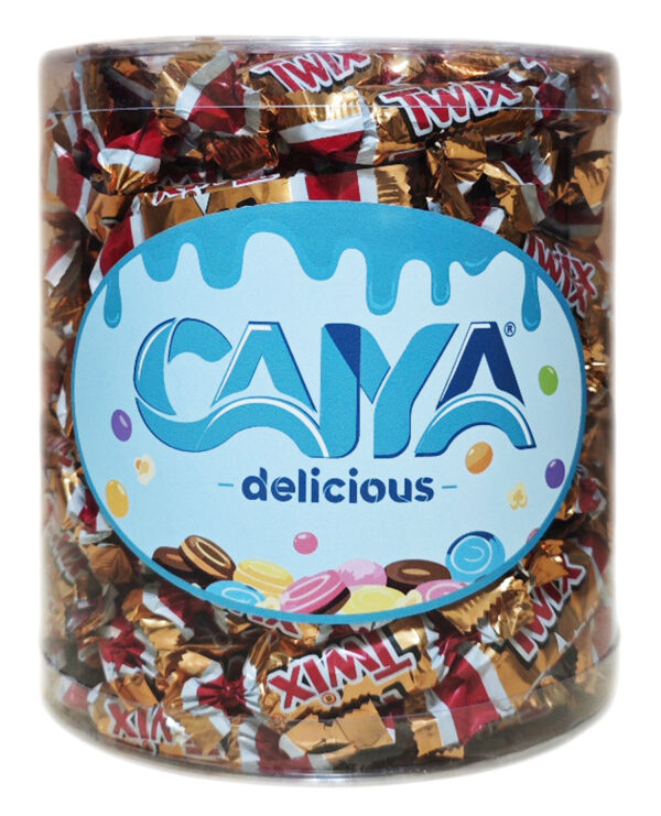 Cilindro Miniatures con Twix con Biscotto e Mou 1kg