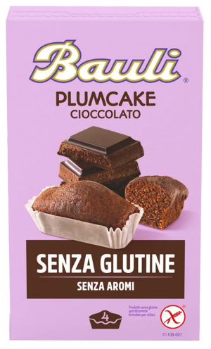Bauli Plumcake al Cioccolato Senza Glutine 132g