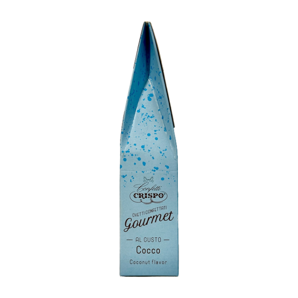 Crispo Ovetti Confettati Gourmet Cioccolato Fondente e Cocco 150g