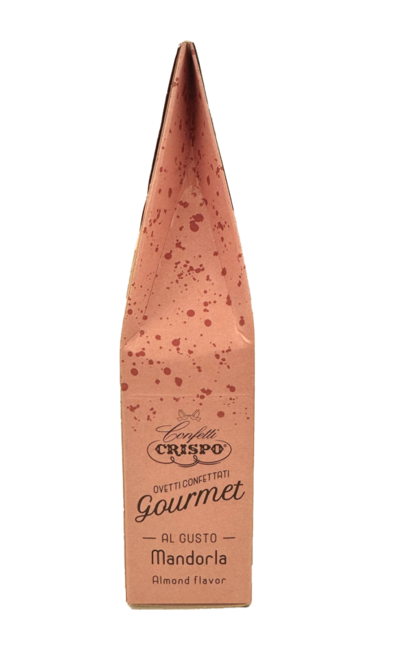 Crispo Ovetti Confettati Gourmet Cioccolato Fondente e Mandorla 150g