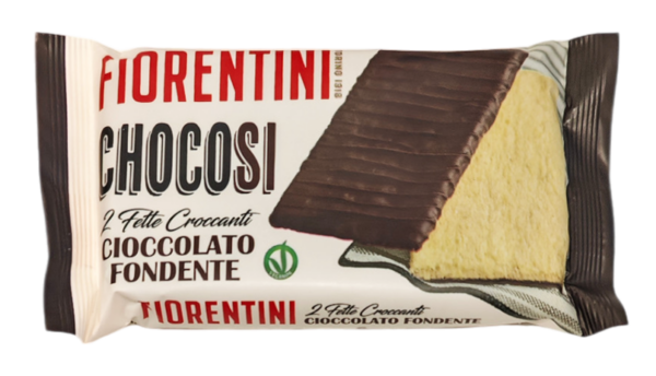 Fiorentini ChocoSi Fette Croccanti di Riso e Mais Cioccolato Fondente