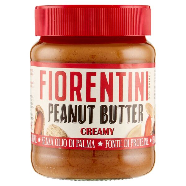 Fiorentini Peanut Butter CREAMY Crema Spalmabile di Arachidi 350g