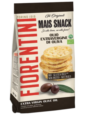 Fiorentini Mais Snack Bio Mini Gallette all'Olio Extravergine di Oliva 50g
