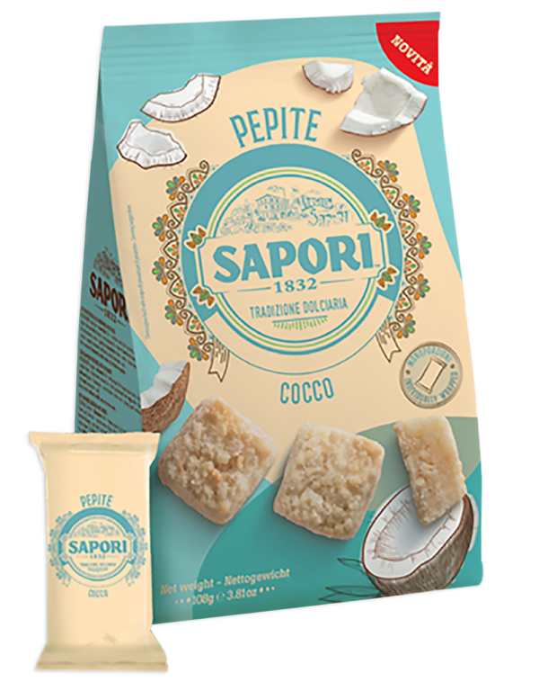 Sapori Pepite Mandorle e Cocco 108g