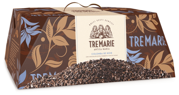 Tre Marie Colomba Re Noir con Cioccolato Extra Fondente 800g
