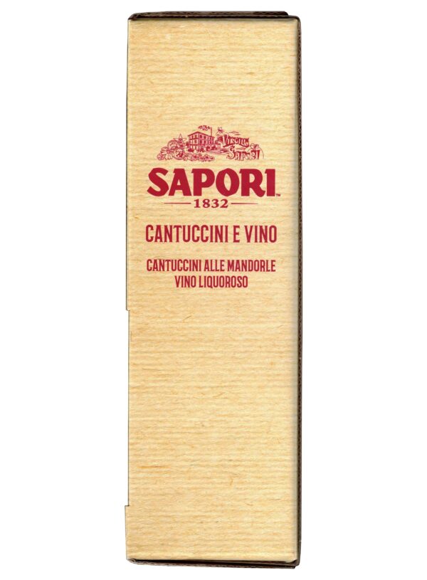 Sapori Cantuccini alle Mandorle e Vino Liquoroso Pergoleto 175g + 375ml