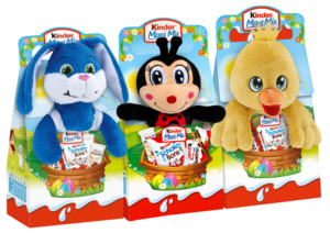 Kinder Maxi Mix Peluche CASUALE con Bueno, Cereali, Maxi e SchokoBons 133g
