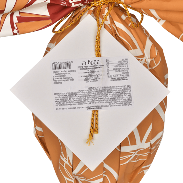 Strega Alberti Uovo CARAMELLO al Cioccolato Bianco con Sorpresa 300g ingredienti