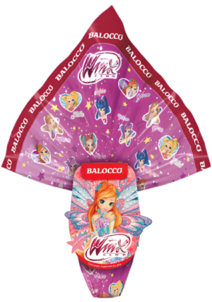 Balocco Uovo Winx Club al Cioccolato al Latte con Sorpresa 240g