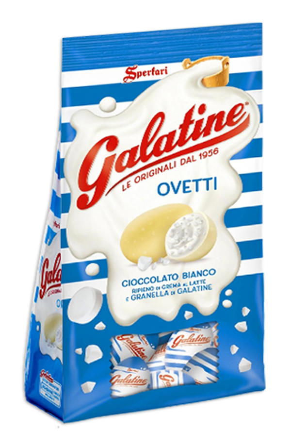 Galatine Ovetti di Cioccolato Bianco 150g