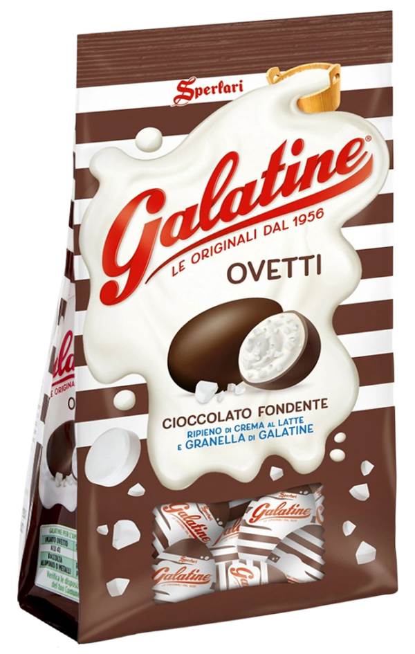 Galatine Ovetti di Cioccolato Fondente 150g