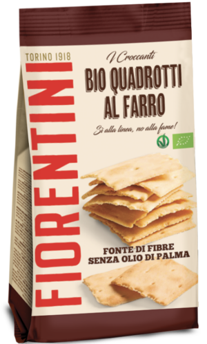 Fiorentini I Croccanti Bio Quadrotti al Farro al Forno 200g