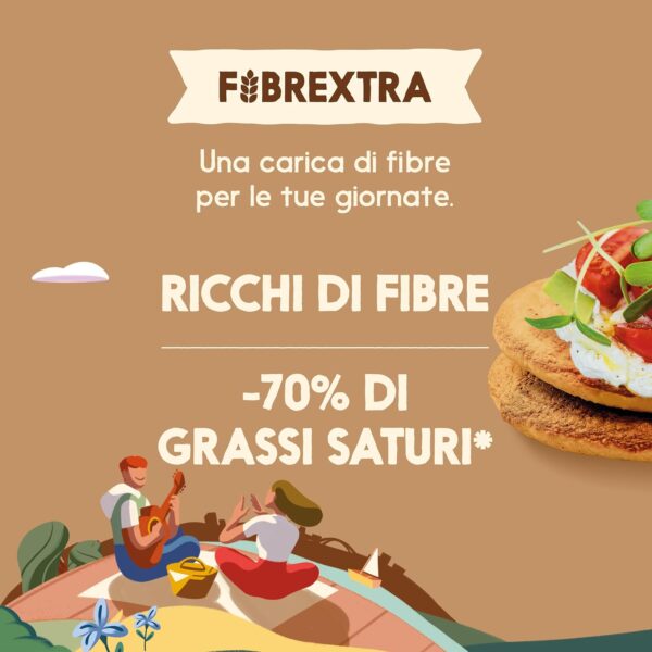Misura Fibrextra Pancake Integrali Ricchi di Fibre 200g