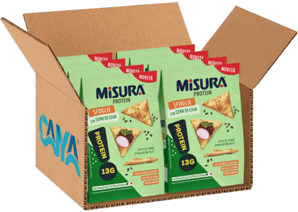 Misura Protein Sfoglie con Semi di Chia 170g - immagine 6