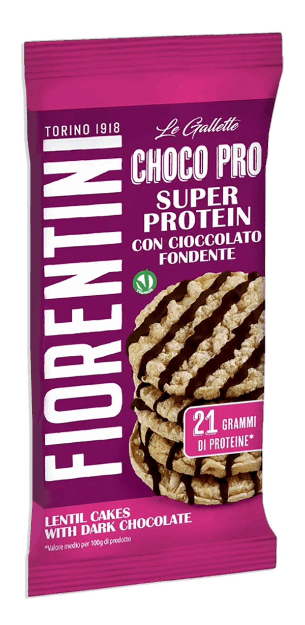 Fiorentini Choco Pro Super Protein Gallette con Cioccolato Fondente 45g