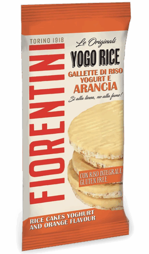 Fiorentini Yogo Rice Gallette di Riso con Yogurt e Arancia 100g