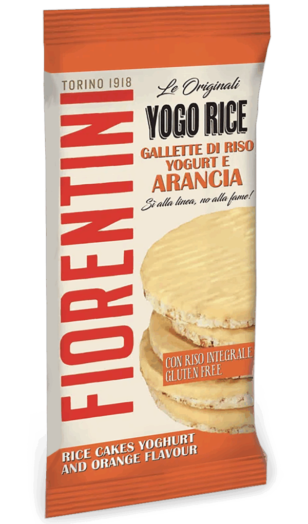 Fiorentini Yogo Rice Gallette di Riso con Yogurt e Arancia 100g