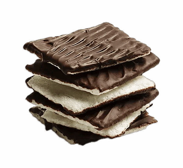 Fiorentini Quadrotti di Riso Ricoperti con Cioccolato Fondente 80g