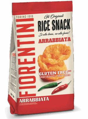 Fiorentini Rice Snack Bio Mini Gallette di Riso all'Arrabbiata 40g