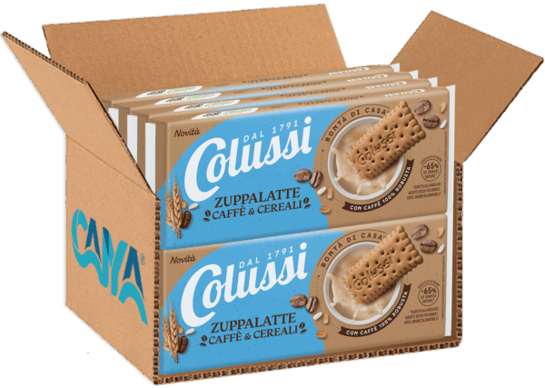 Colussi Zuppalatte Biscotto con Caffè Robusta, Cacao e Cereali 250g - immagine 2