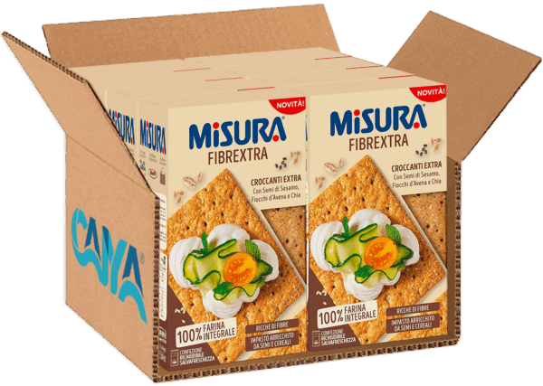 Misura Fibrextra Croccanti Extra Sesamo, Avena e Chia 160g - immagine 2