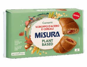 Misura Naturaricca Cornetti allo Sciroppo d'Acero e Cereali 298g