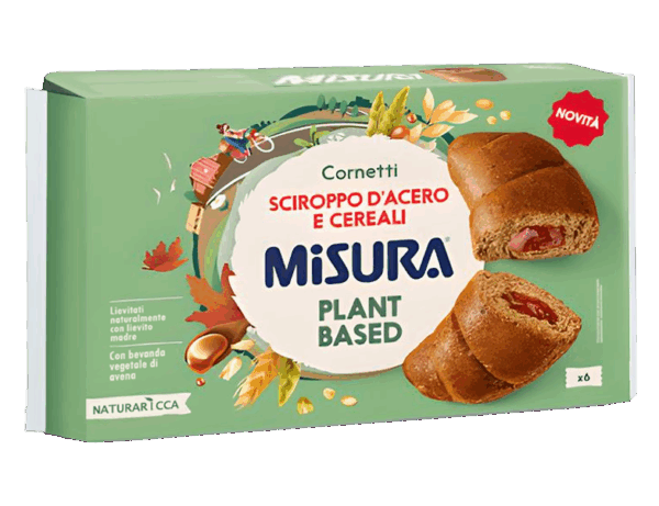Misura Naturaricca Cornetti allo Sciroppo d'Acero e Cereali 298g