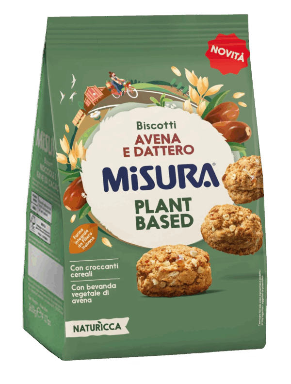 Misura Natura Ricca Biscotti con Avena e Dattero 260g