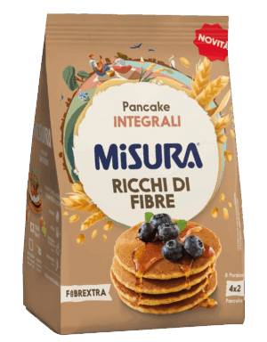 Misura Fibrextra Pancake Integrali Ricchi di Fibre 200g