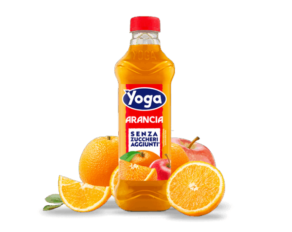 Yoga Succo di Frutta Arancia Senza Zuccheri Aggiunti Pet 1l - immagine 2