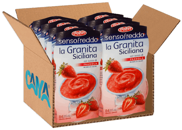 Dolfin Sensofreddo La Granita Siciliana Fragola 200ml box