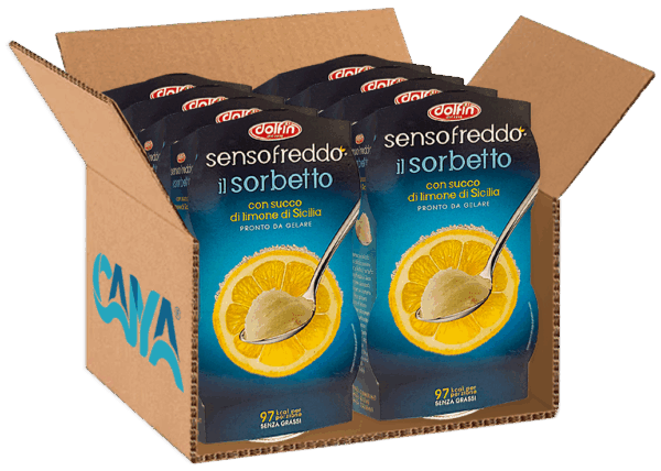 Dolfin Sensofreddo Il Sorbetto Limone di Sicilia 200ml box