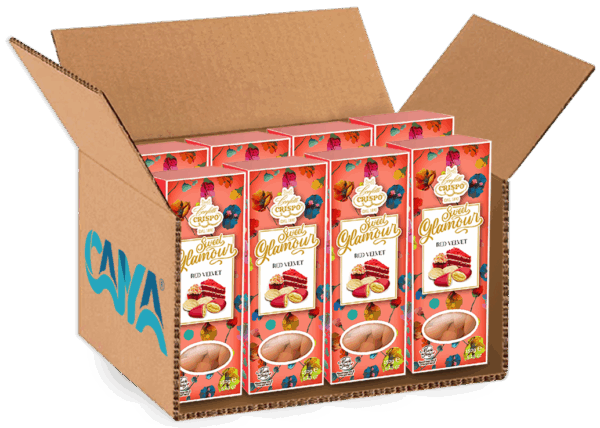 Crispo Sweet Glamour Confetti alla Mandorla al Gusto Red Velvet 150g - immagine 3