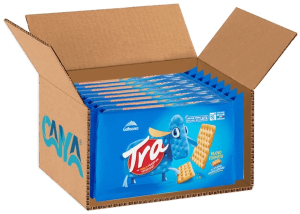 Galbusera Trà Cracker Snack 250g box