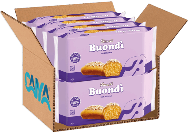 BauIi Buondì Originale Brioche a Lievitazione Naturale con Glassa Senza Lattosio 198g - immagine 2