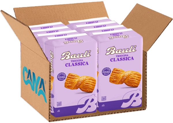 Bauli Treccina Classica Merendina Ricoperta di Zucchero 240g - immagine 9