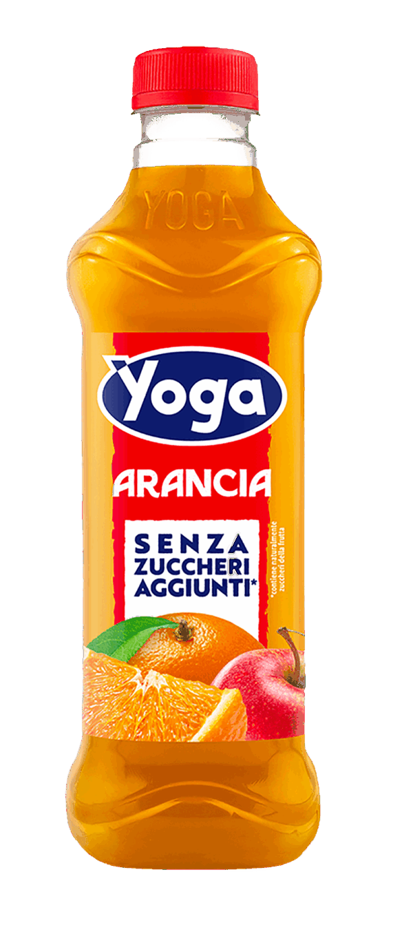 Yoga Succo di Frutta Arancia Senza Zuccheri Aggiunti Pet 1l