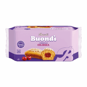 BauIi Buondì Originale Brioche a Lievitazione Naturale alla Ciliegia 258g