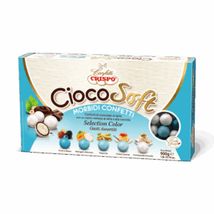 Crispo CiocoSoft Confetti Celesti 5 gusti assortiti 900g