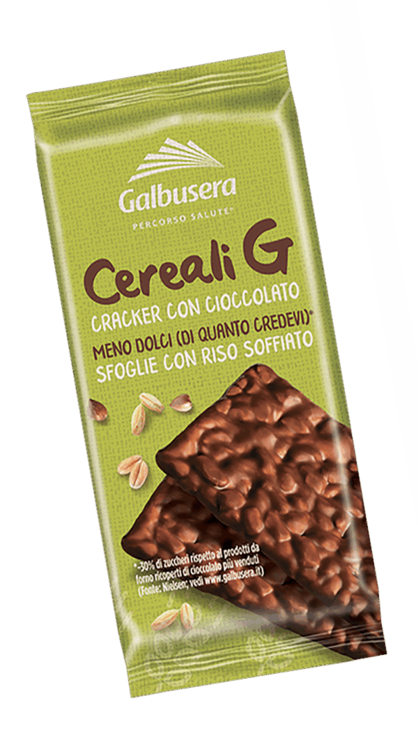 Galbusera Cracker con Riso Soffiato e Cioccolato al Latte 150g - immagine 5