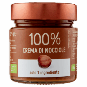 Crema di Nocciole Tostate 100% Biologica 175g