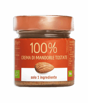 Crema di Mandorle Tostate 100% Biologica 175g