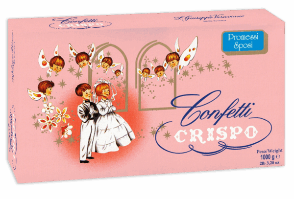 Crispo Promessi Sposi Confetti ROSA alla Mandorla 1kg