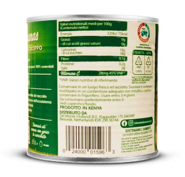 Del Monte Ananas a Fette in Sciroppo 435g - immagine 4