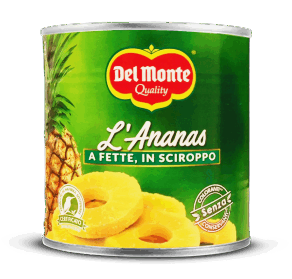 Del Monte Ananas a Fette in Sciroppo 435g