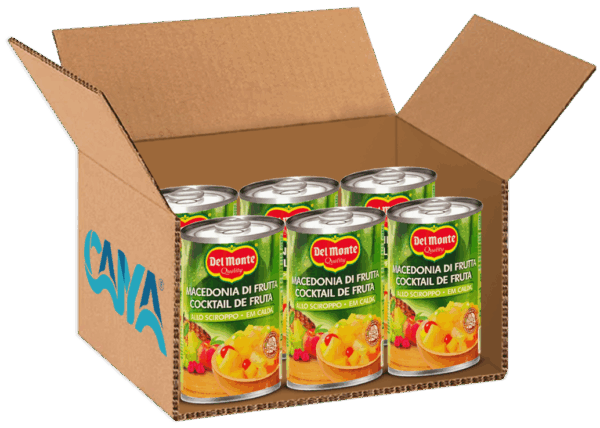 Del Monte Macedonia di Frutta a Pezzi in Sciroppo 420g box